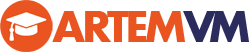 Онлайн курсы ArtemVM.iNFO, логотип